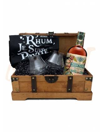 Coffret Pirate rhum Don...