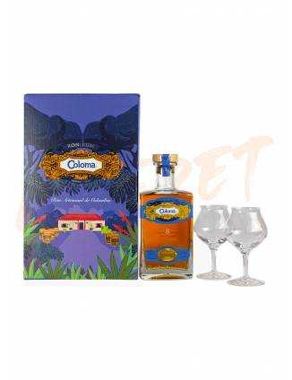 Coffret Coloma 8 ans 2 verres