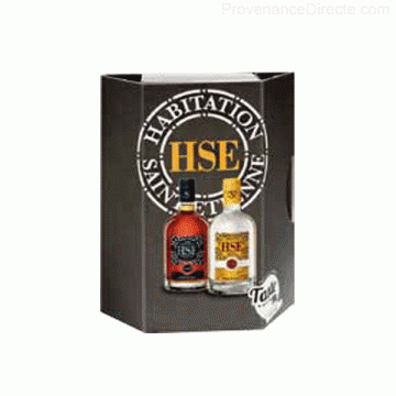 coffret "Taste me" 2 tubes dégustation rhum HSE