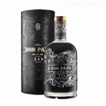 Rhum DON PAPA 10 ans de tradition Philippines